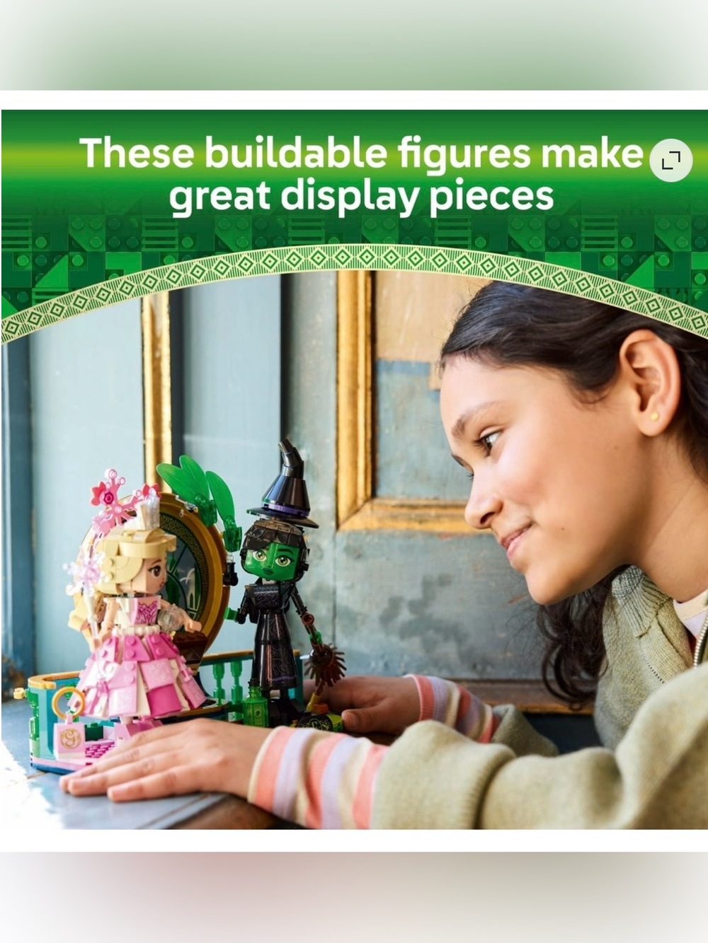 LEGO Wicked Elphaba & Glinda Figures Building Toy - Wicked Toy 558 pcs - Picture 7 of 8